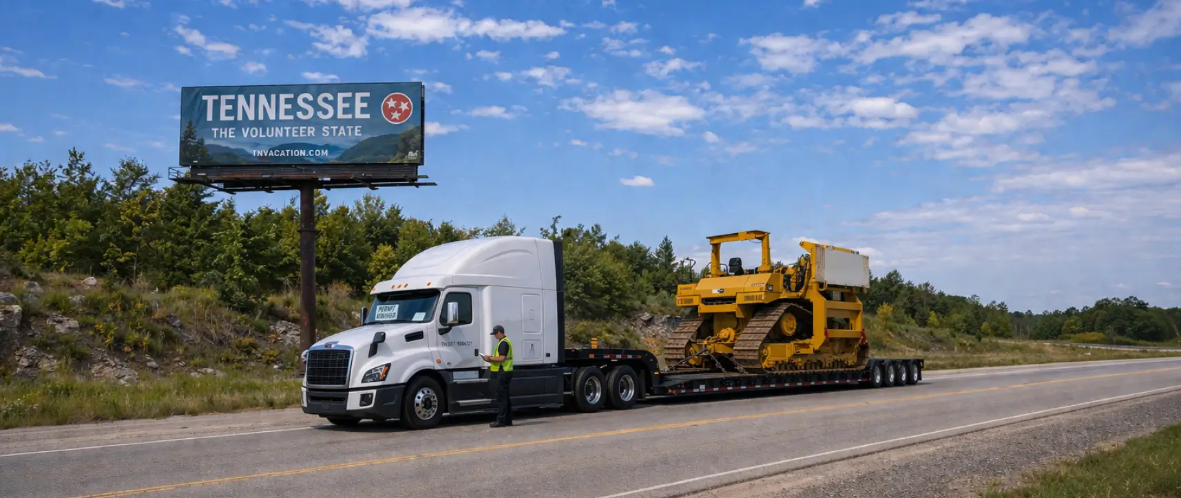 Cómo obtener permisos carga sobredimensionada Tennessee y mantener cumplimiento DOT