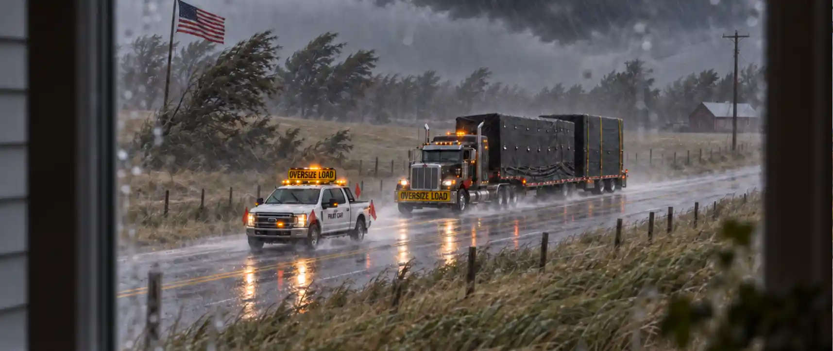 Cómo Afecta el Clima al Transporte de Carga Sobredimensionada