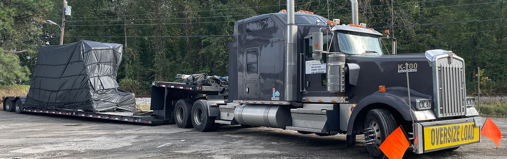 How to read the route in a permit for an oversized/overweight load