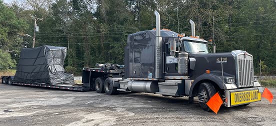 How to read the route in a permit for an oversized/overweight load